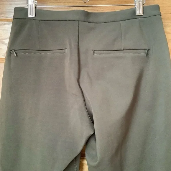 LULULEMON City Trek Trouser in Military Green Ponte Size 6 - Picture 6 of 9